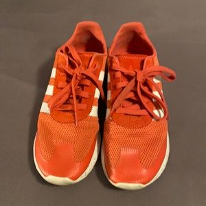Coral Adidas Sneakers